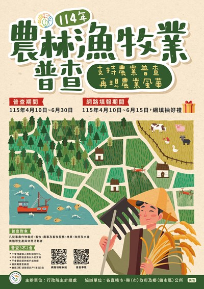 2025農林漁牧業普查